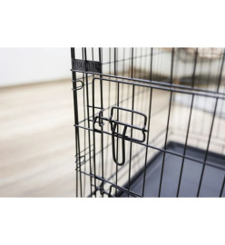 Kerbl Cage pour chien 92x63x74 cm Noir