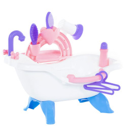 Polesie Wader Jeu d'enfants 7 pcs pour bain de poupée 83x53x41,5 cm PP