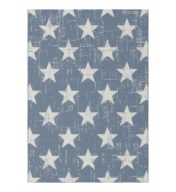 Dutch Lifestyle Tapis pour enfants Miami 120x170 cm Étoiles Bleu