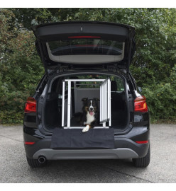 Kerbl Caisse de transport pour chiens Barry 92x65x65,5 cm Aluminium