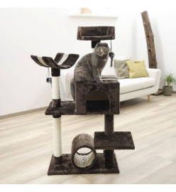 Kerbl Arbre à chat Safari Big 122 cm Marron foncé