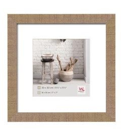 Walther Design Cadre photo Home 30x30 cm Marron