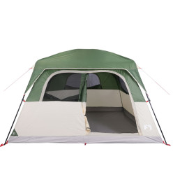 Tente de cabine familiale 6 personnes vert imperméable