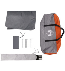 Bâche de camping orange 430x380x210 cm imperméable