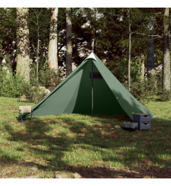 Tente familiale tipi 7 personnes vert imperméable