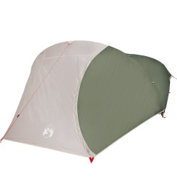 Tente de camping à dôme 4 personne vert imperméable