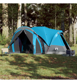 Tente familiale tipi 8 personnes bleu imperméable