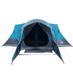 Tente familiale tipi 8 personnes bleu imperméable