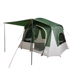 Tente de camping de cabine 5 personnes vert imperméable