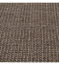 Tapis Sisal naturel 100x300 cm Marron