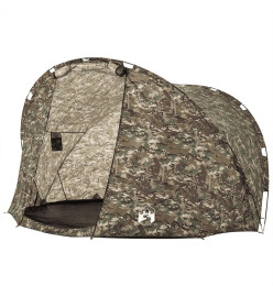 Tente de pêche 5 personnes camouflage imperméable