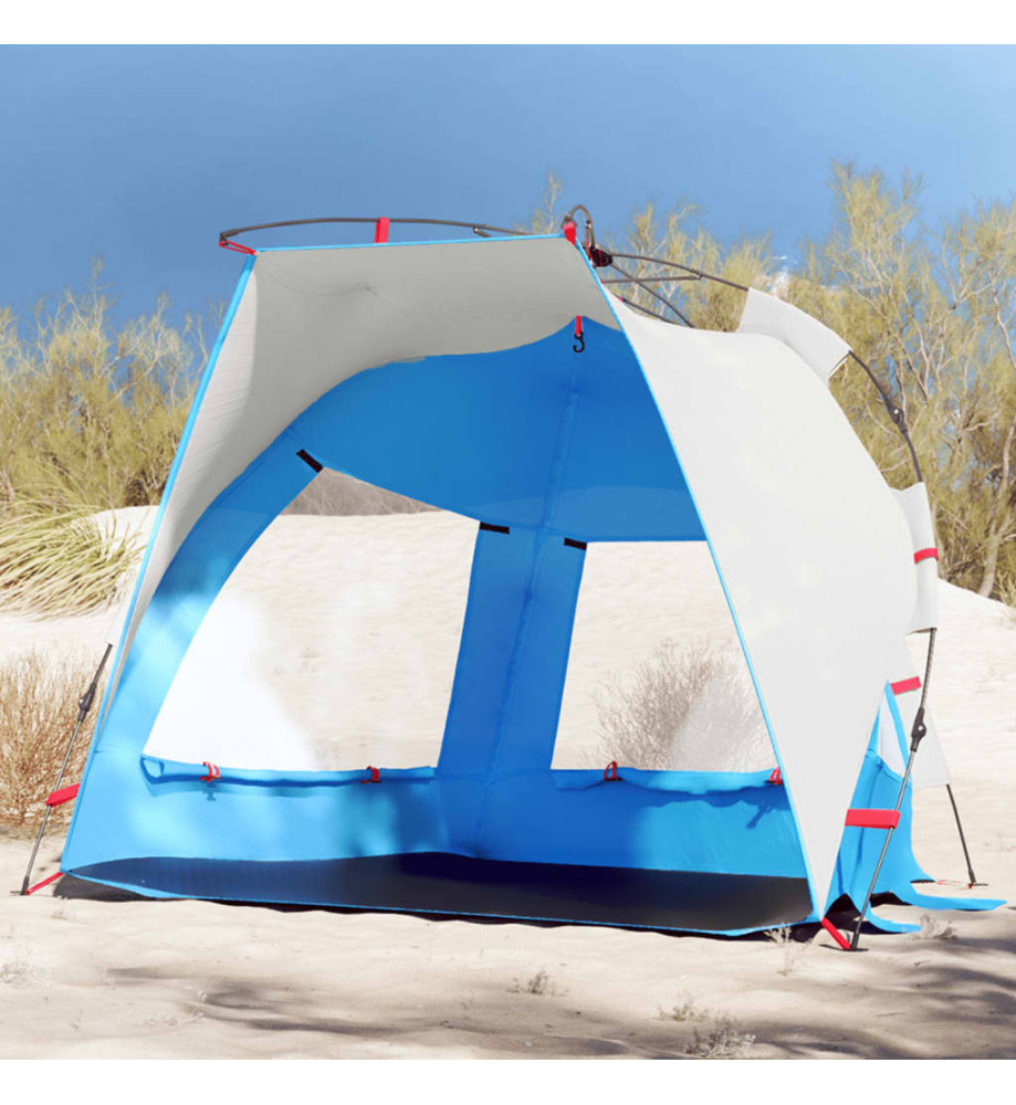 Tente de plage 2 personnes libération rapide imperméable