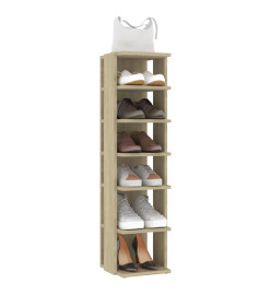 Armoire à chaussures Chêne sonoma 27,5x27x102 cm