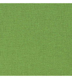 Coussin de chaise longue vert mélangé 200x70x4 cm tissu