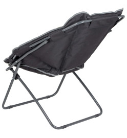 Bo-Camp Chaise de camping Silvertown Gris