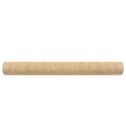 Filet brise-vue Beige 1,5x50 m PEHD 195 g/m²