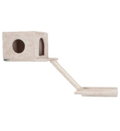 Kerbl Mur d'escalade pour chats Mont Blanc Bois Beige