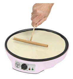 Bestron Crêpière ASW602P 1000 W Rose