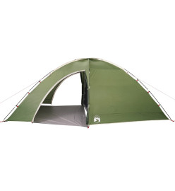 Tente de camping 8 personnes vert imperméable