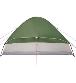 Tente de camping à dôme 4 personnes vert imperméable