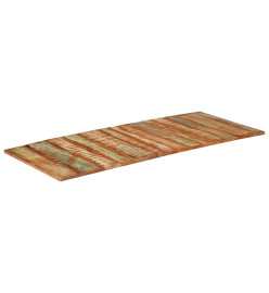 Dessus de table rectangulaire 60x140 cm 15-16 mm Bois récupéré