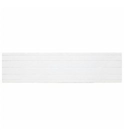 Panneaux muraux 3D 14 pcs blanc et rouge 100x25 cm EPS