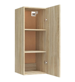 Armoire murale Chêne sonoma 34,5x34x90 cm Bois d'ingénierie