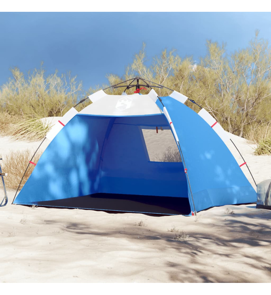 Tente de plage 2 personnes libération rapide imperméable