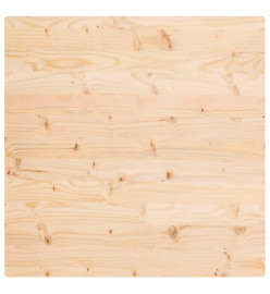 Dessus de table 90x90x2,5 cm bois de pin massif