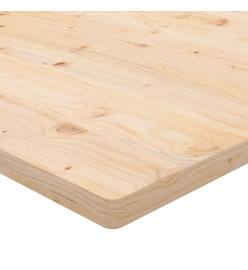 Dessus de table 90x90x2,5 cm bois de pin massif