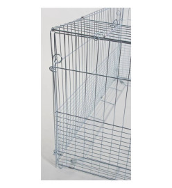 Kerbl Enclos pour petits animaux avec barrière de fuite 144x112x60 cm