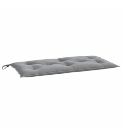 Coussin de banc de jardin gris 100x50x7 cm tissu oxford