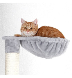 Kerbl Arbre à chat Square 178 cm Gris clair