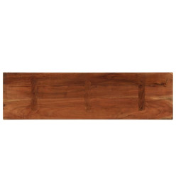 Dessus de table 100x40x3,8cm rectangulaire bois massif récupéré