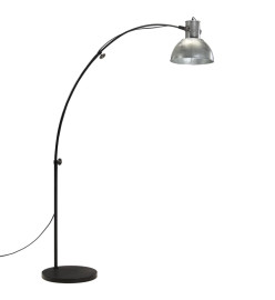 Lampadaire 25 W argent vintage 150 cm E27