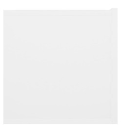 Meubles TV suspendus 2 pcs Blanc 60x30x30 cm