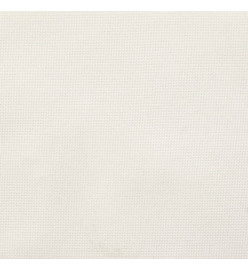Coussin de palette crème mélangé 60x60x10 cm tissu