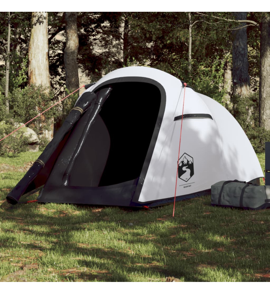 Tente de camping tunnel 2 personnes tissu occultant imperméable