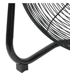 Ventilateur de sol 3 vitesses 60 cm 120 W Noir