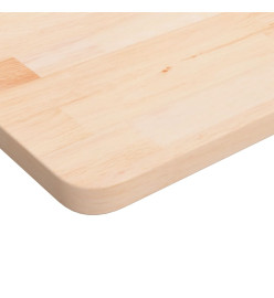 Dessus de table carré 90x90x2,5 cm Bois chêne massif non traité