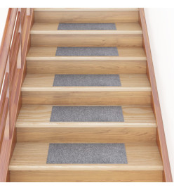 Tapis d'escalier autocollants Rectangulaire 15 pcs 60x25 cm