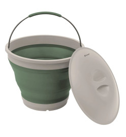 Outwell Seau pliable rond avec couvercle Shadow vert