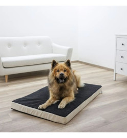 Kerbl Matelas en mousse pour chiens 100 x 60 cm Beige et Gris 80327