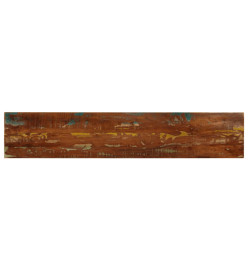 Dessus de table 160x20x3,8cm rectangulaire bois massif récupéré