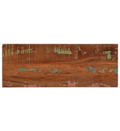 Dessus de table 90x40x3,8 cm rectangulaire bois massif récupéré