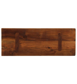 Dessus de table 90x20x3,8 cm rectangulaire bois massif récupéré