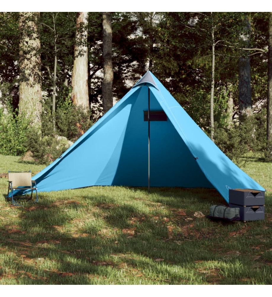 Tente familiale tipi 7 personnes bleu imperméable