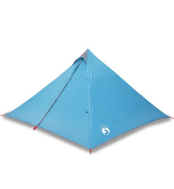 Tente familiale tipi 7 personnes bleu imperméable