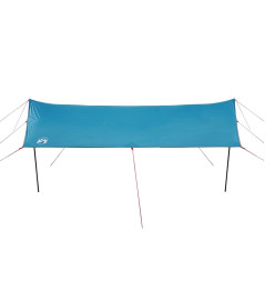 Bâche de camping bleu 460x305x210 cm imperméable