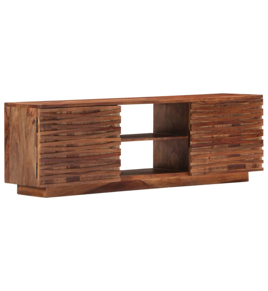 Meuble TV 120x30x40 cm Bois solide